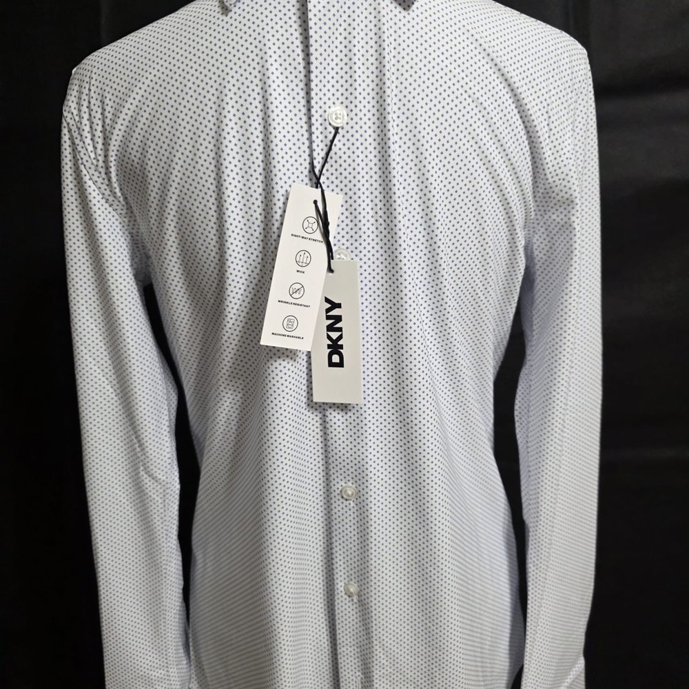 DKNY Men’s White Dress Shirt